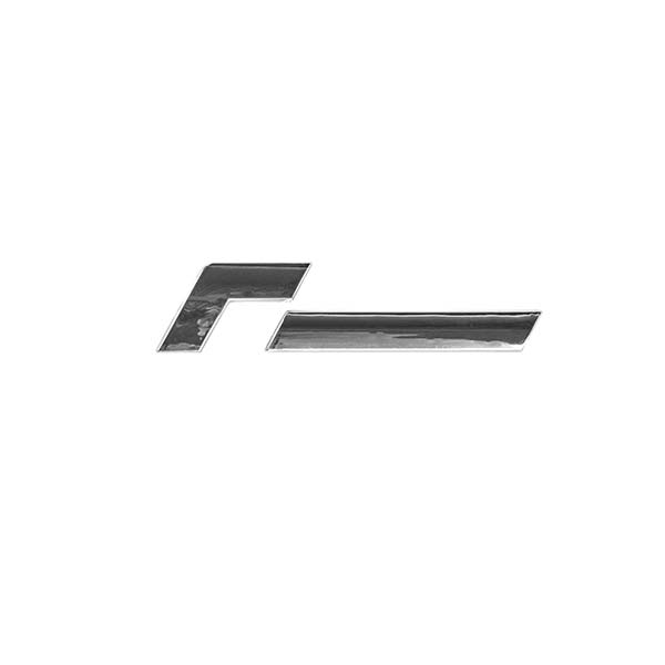 Racingline badge Zwart Zilver