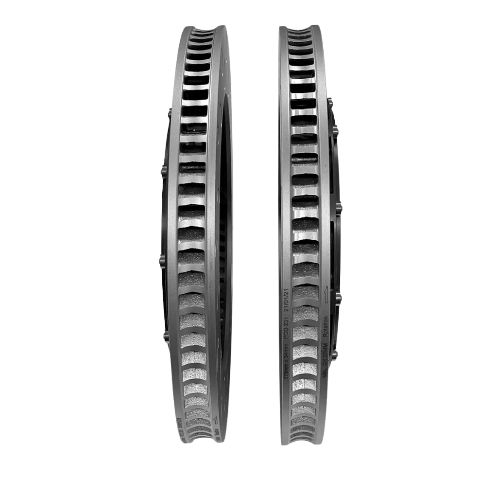 034 Motorsport - Kit de remplacement de disques de frein avant en 2 parties - AUDI TTRS