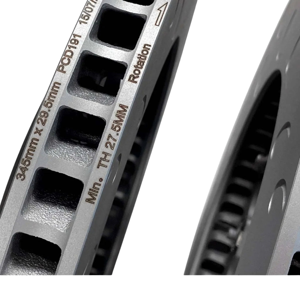 034 Motorsport : disques de frein avant en deux parties pour Audi B8 S4/S5/Q5