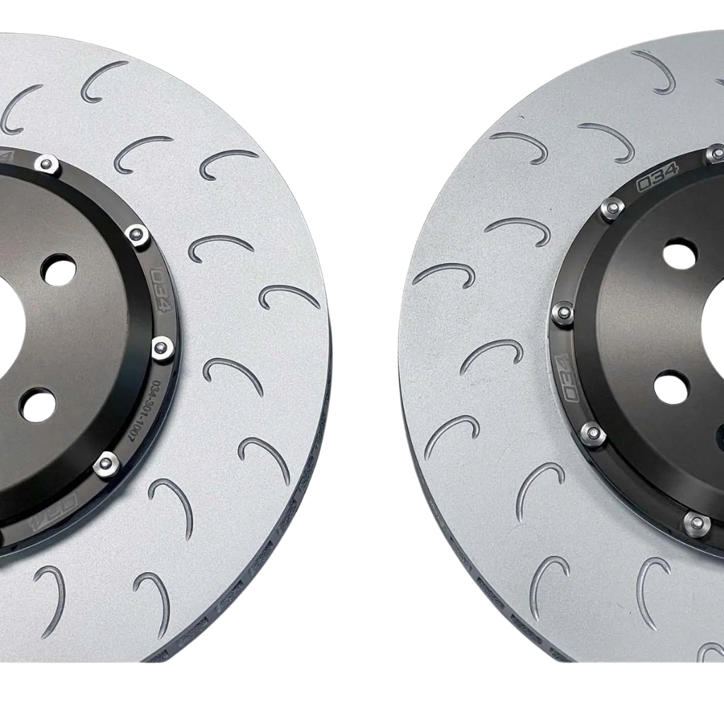 034 Motorsport : disques de frein avant en deux parties pour Audi B8 S4/S5/Q5