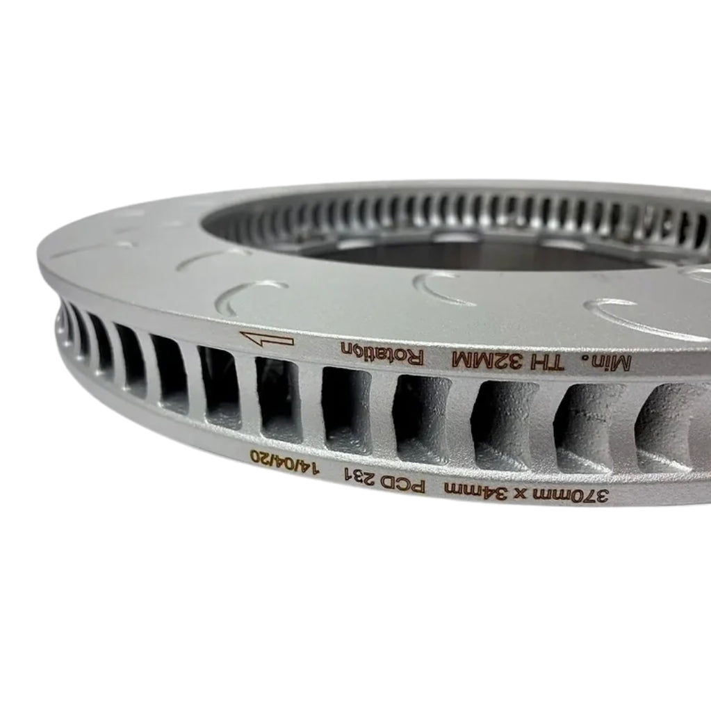 034 Motorsport - Kit di aggiornamento dischi freno flottanti in 2 pezzi - Audi RS3 8.5V