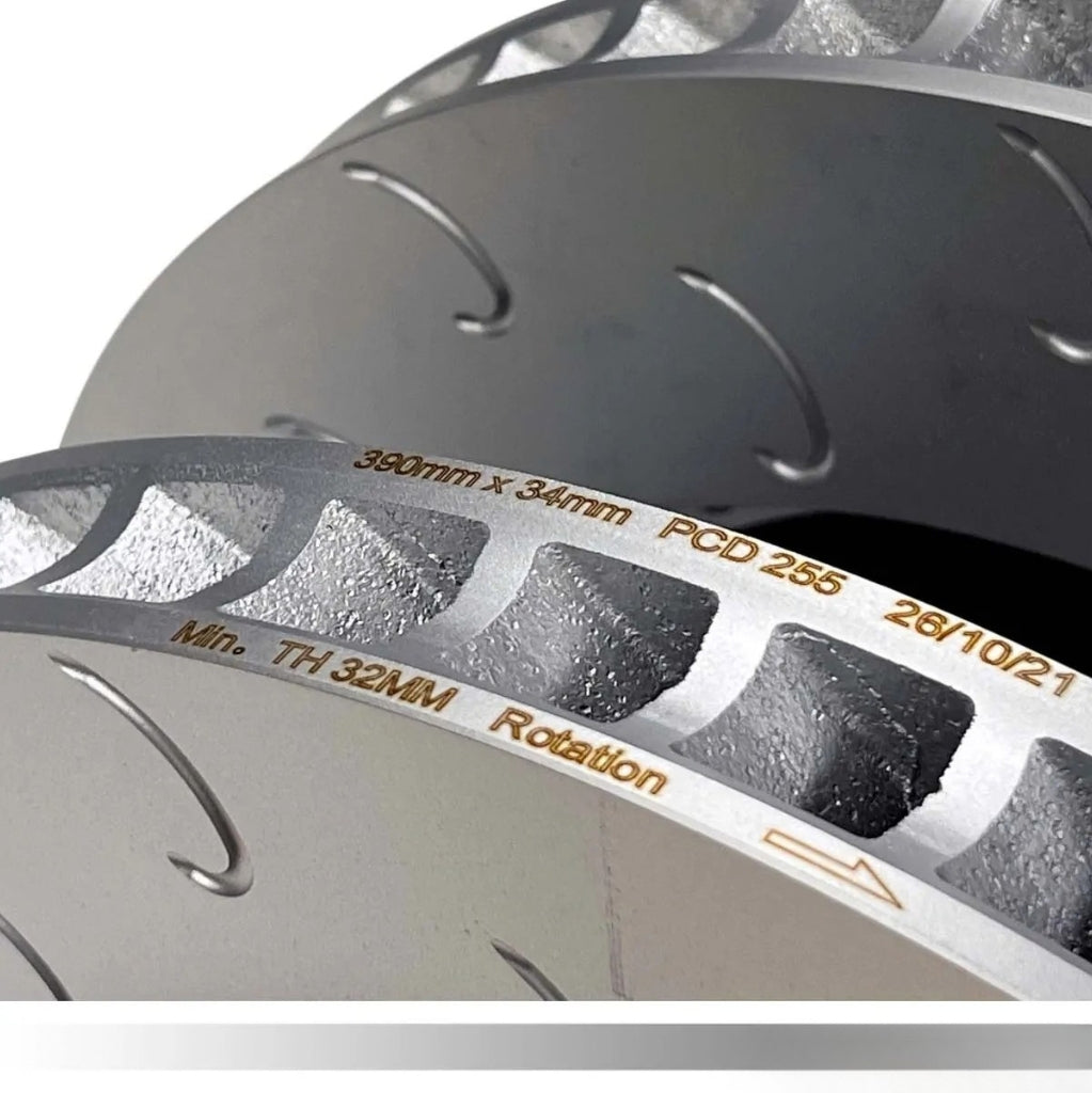 Disques de frein avant flottants en deux parties 034 Motorsport 390 mm pour Audi R8