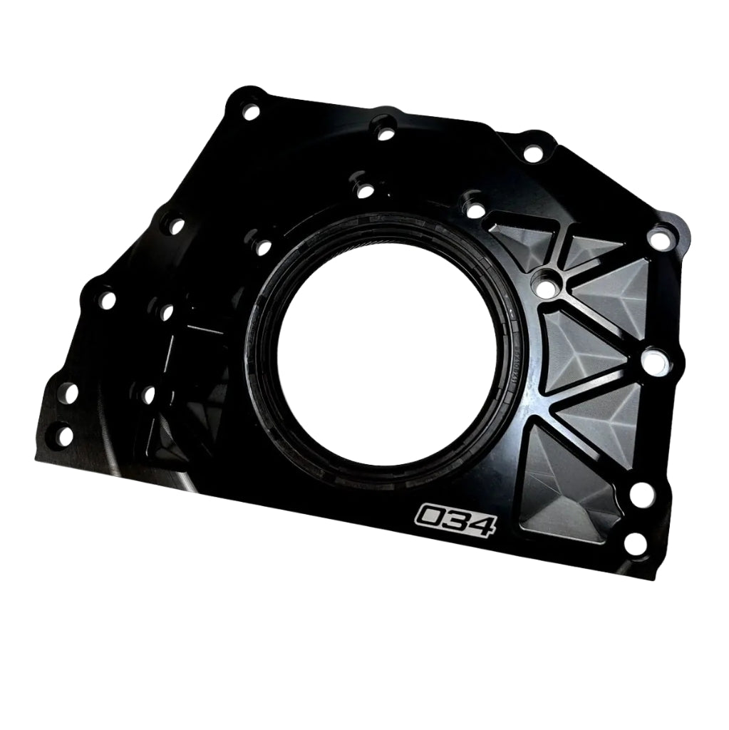 034 Motorsport : bague d'étanchéité arrière en aluminium billeté pour Audi A6 2.7T
