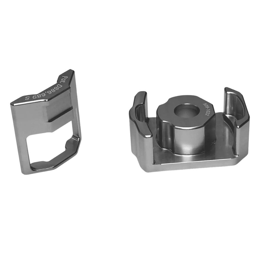 034 Motorsport : jeu d'inserts de fixation « dogbone » en aluminium billeté pour VW GTI / Audi A4