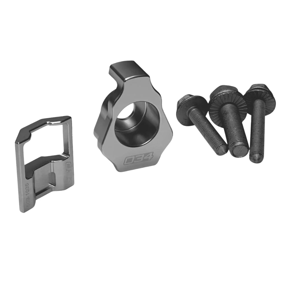 034 Motorsport : jeu d'inserts de fixation « dogbone » en aluminium billeté pour VW GTI / Audi A4