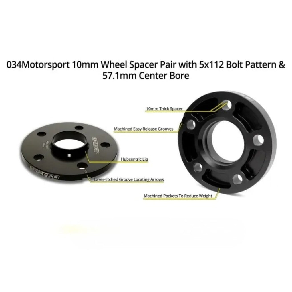 034 Motorsport Dynamic+ Kit d'espacement de roues « Flush » pour Audi RS4
