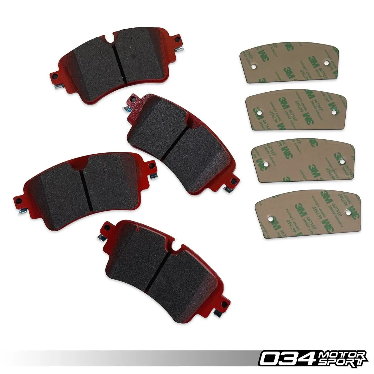 034Motorsport - Klocki hamulcowe tylne Dynamic+ StreetSport – Audi S4 / S5 / SQ5 / RS5 B9 / B9.5