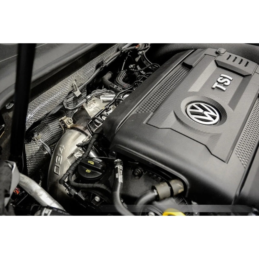 034 Motorsport : Downpipe de course en acier inoxydable moulé - VW Golf / GTI MkVII / Audi A3 8V