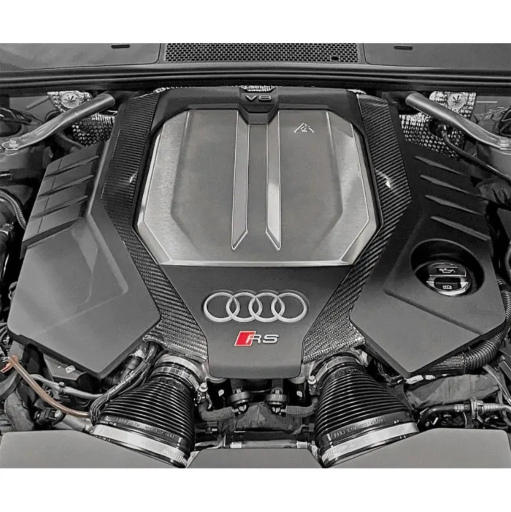 034 Motorsport : finition du capot en fibre de carbone - Audi RS6 / RS7 C8