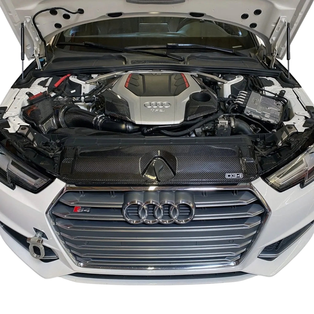 034 Motorsport Support de Radiateur en fibre de carbone - Audi B9 A4 / S4