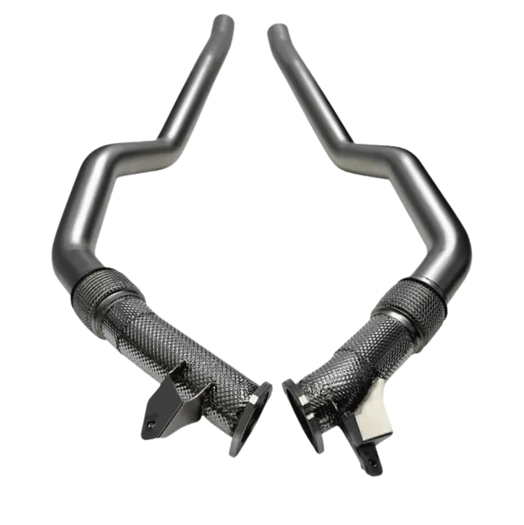 034 Motorsport Res-X : Midpipe sans silencieux - Audi RS6 / RS7 C8
