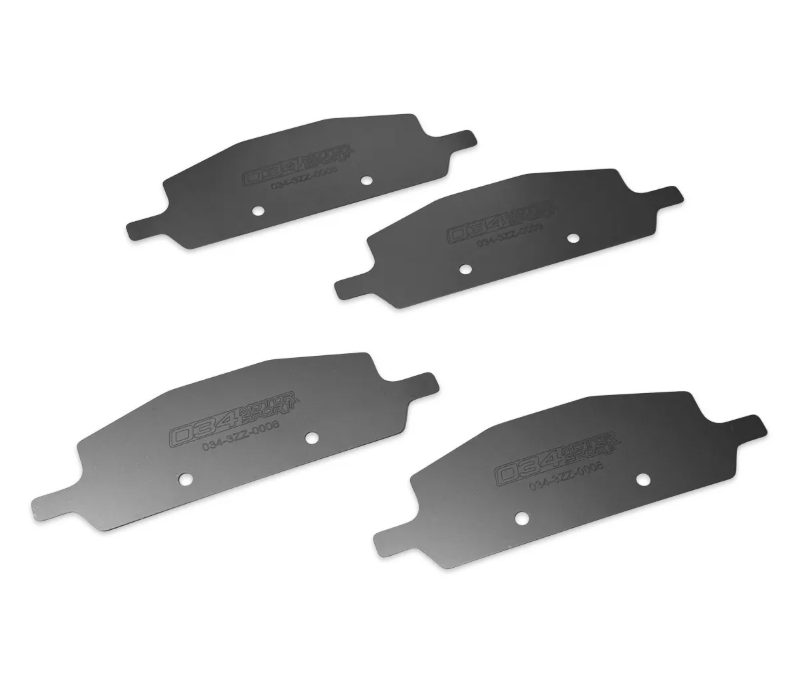 034Motorsport - Zestaw podkładek hamulcowych z tytanu - Audi S4 / S5 / SQ5 / RS5 B9 / B9.5
