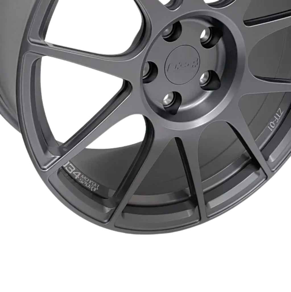 034 Motorsport ZTF-R01 gesmeed wiel 18x9.3 ET42 Audi RS3 / TTRS 13