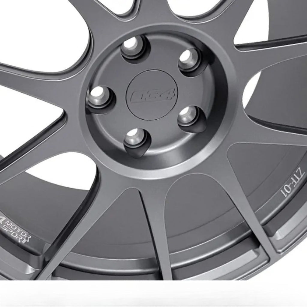 034 Motorsport ZTF-R01 gesmeed wiel 18x9.3 ET42 Audi RS3 / TTRS 16
