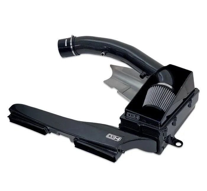Collecteur d'admission 034 Motorsport - X34 en fibre de carbone 4" - Audi RS3