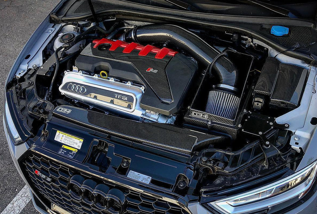 034 Motorsport X34 Koolstofvezel 4 inch Open-Top Intake bundel Audi RS3 / TTRS 5