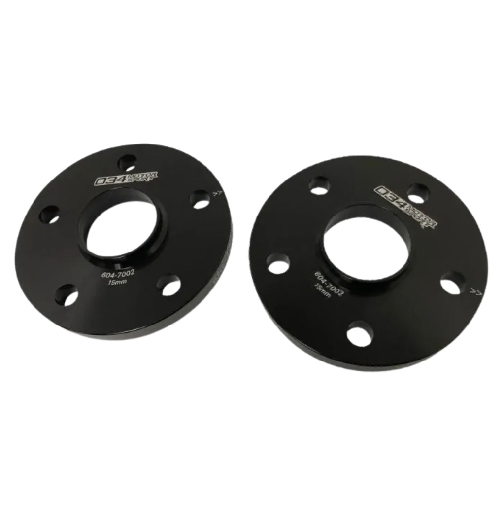 034 Motorsport - 15mm Wheel Spacer Pair - VW AUDI A3 / A4