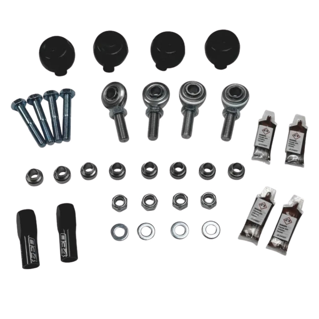 034 Motorsport : Kit d'insertion pour sous-châssis arrière en aluminium pour BMW F2x / F3x