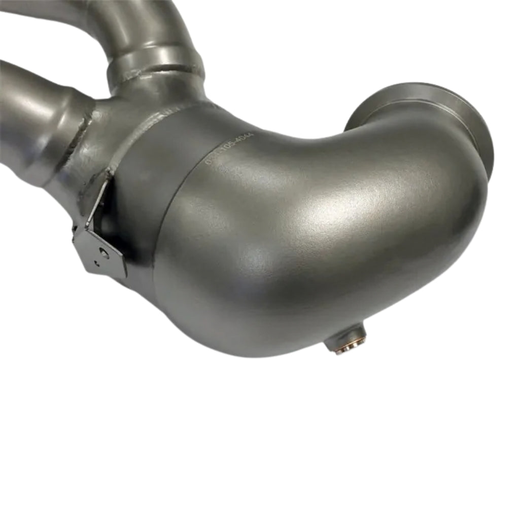 034 Motorsport : Downpipe de course en acier inoxydable moulé - Audi 8V.5 RS3 / 8S TTRS