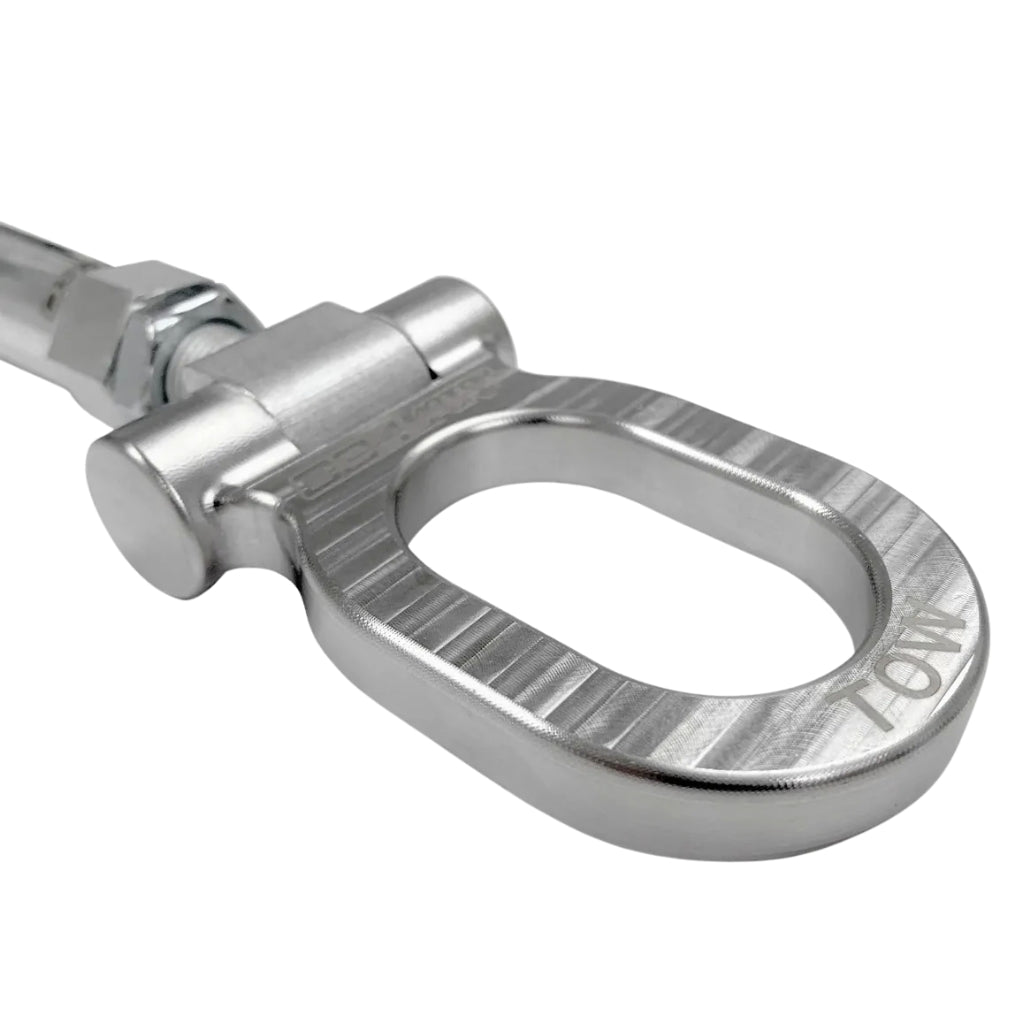 034 Motorsport Œillet de remorquage en acier inoxydable 105 mm Audi MQB / Volkswagen MQB