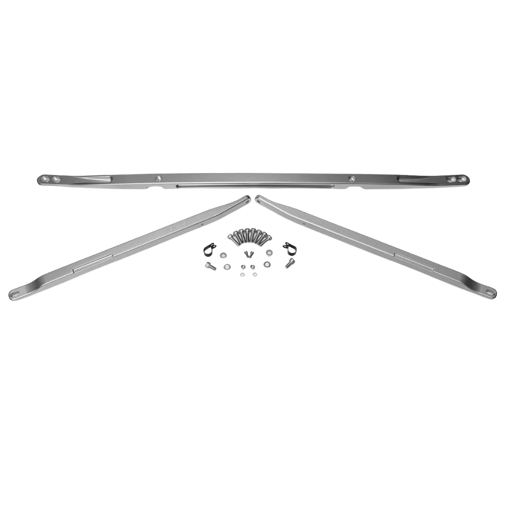 034 Motorsport - Barra duomi anteriore in alluminio billet - Audi A6