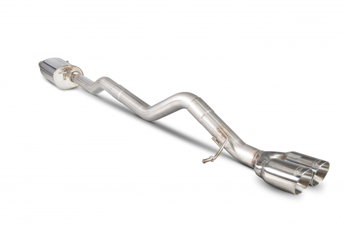 Układ rezonansowy katalizatora DPF firmy Scorpion z tyłu VW T5 T6 01