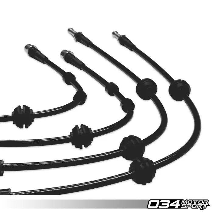 034 Motorsport RVS Geflochten Remleiding Kit Audi C7 03