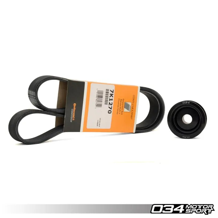 034 Motorsport 3.0TFSI Supercharger poelie upgrade B8 04