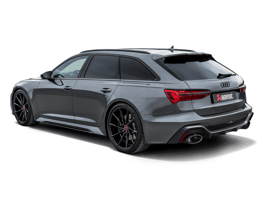 Set tubi di collegamento Akrapovic in acciaio inox Audi Rs6 Avant C8 3