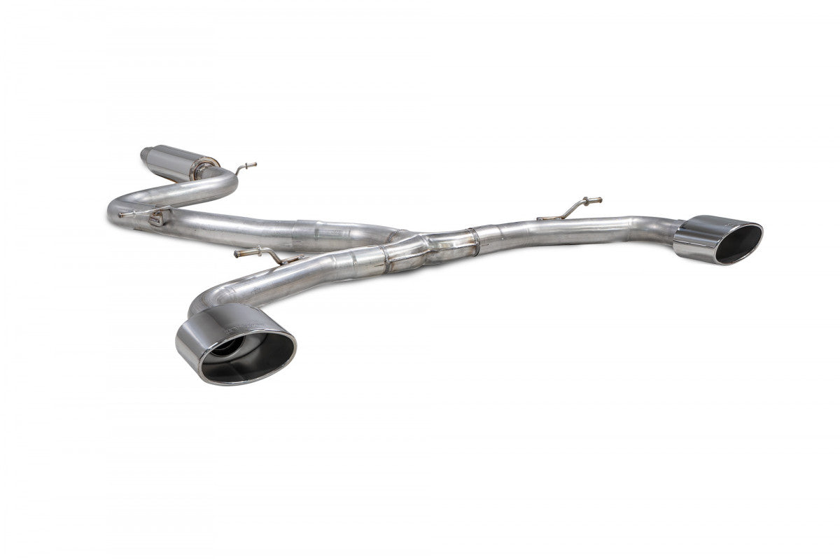 Scorpion Non-resonant Predator GPF tył VW MK8 01