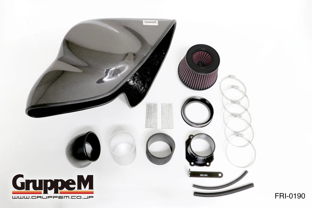 Admisión de aire de carbono del grupo M Golf 5 R32 3.2 FSI