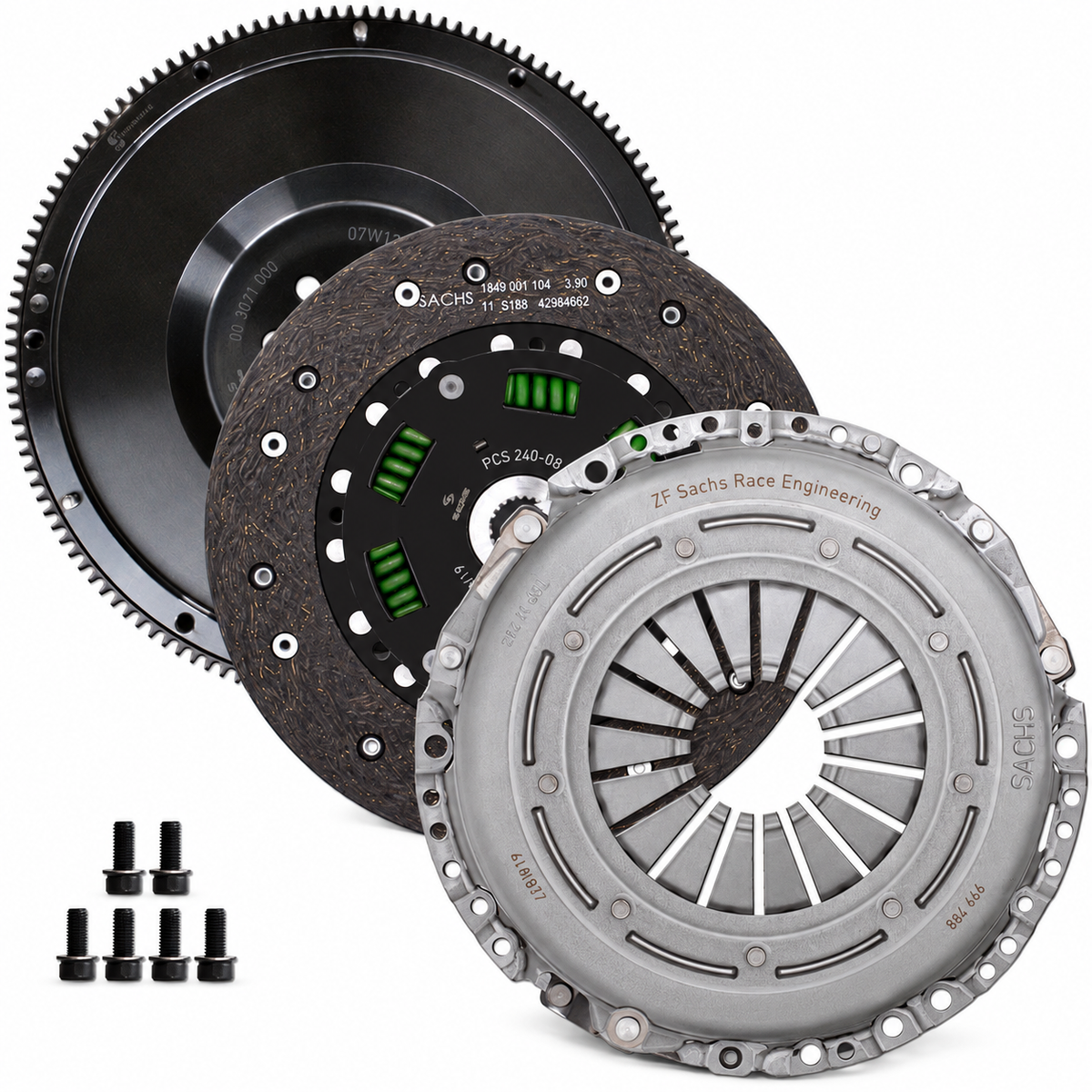 Sachs Performance Koppeling kit met vliegwiel Audi S1 / Polo 6C GTI