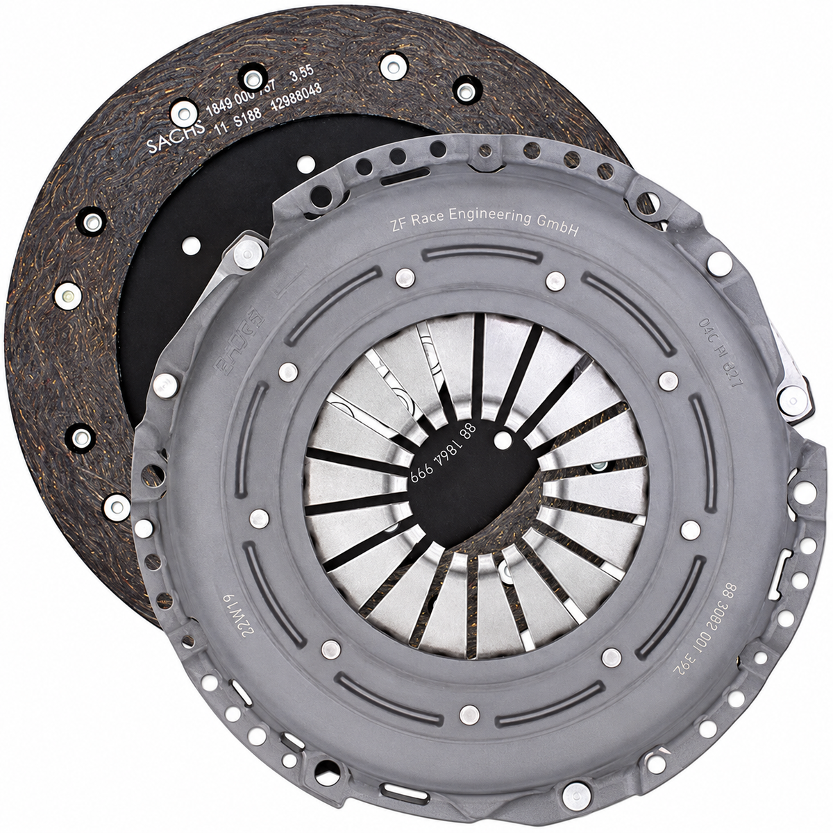 Sachs Performance Koppeling kit Audi TTRS 8J 2.5 TFSI