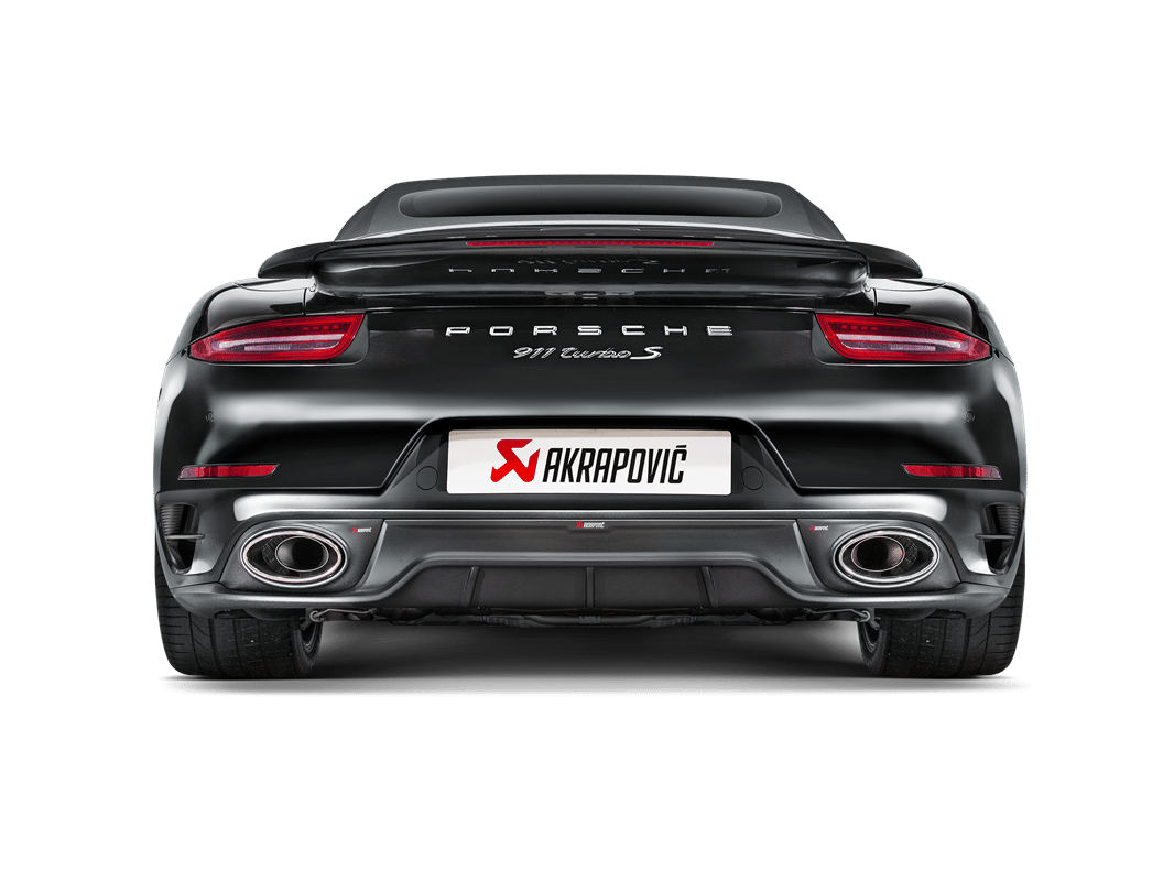 Akrapovič Slip On Line Titanium Porsche 911 Turbo S 991 6