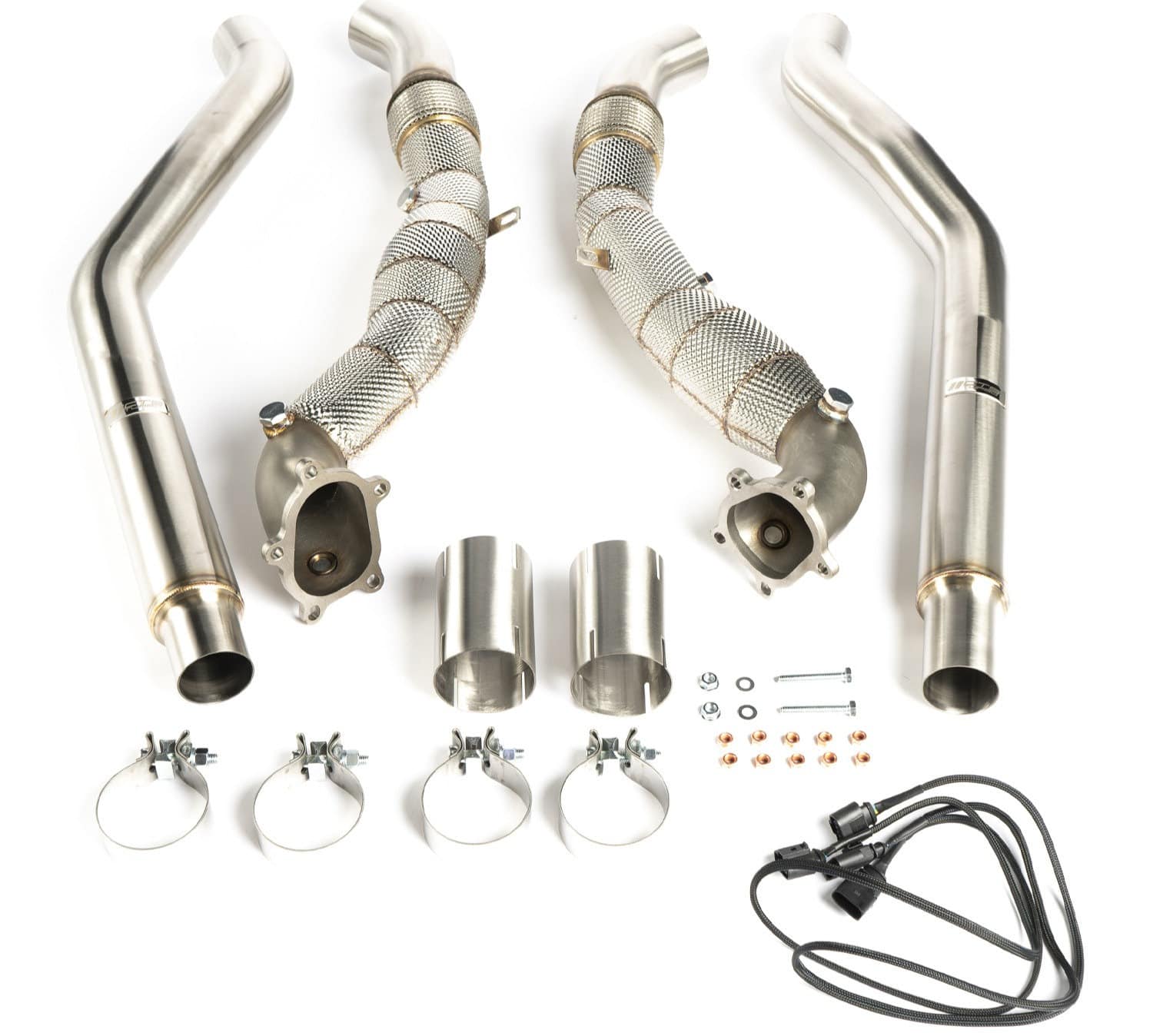 cts turbo cat downpipe audi s6 rs7 c7 4 0t