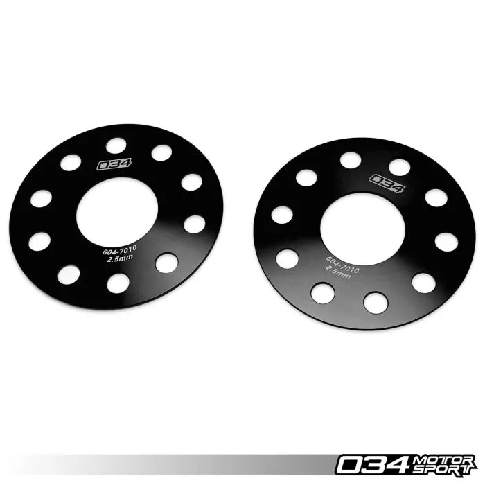 034Motorsport 2.5mm Wiel Spacer Paar Audi & Volkswagen 01
