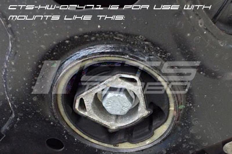CTS Turbo Dogbone Mount Insert VW Golf 7 GTI R 2