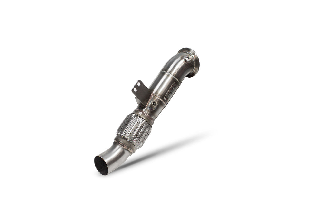 Scorpion Downpipe High Flow Sportkatalysator 100mm M140i 01