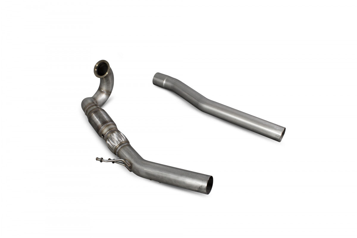 Scorpion Downpipe with HFC Audi S3 VW MK7.5 Seat Leon 03