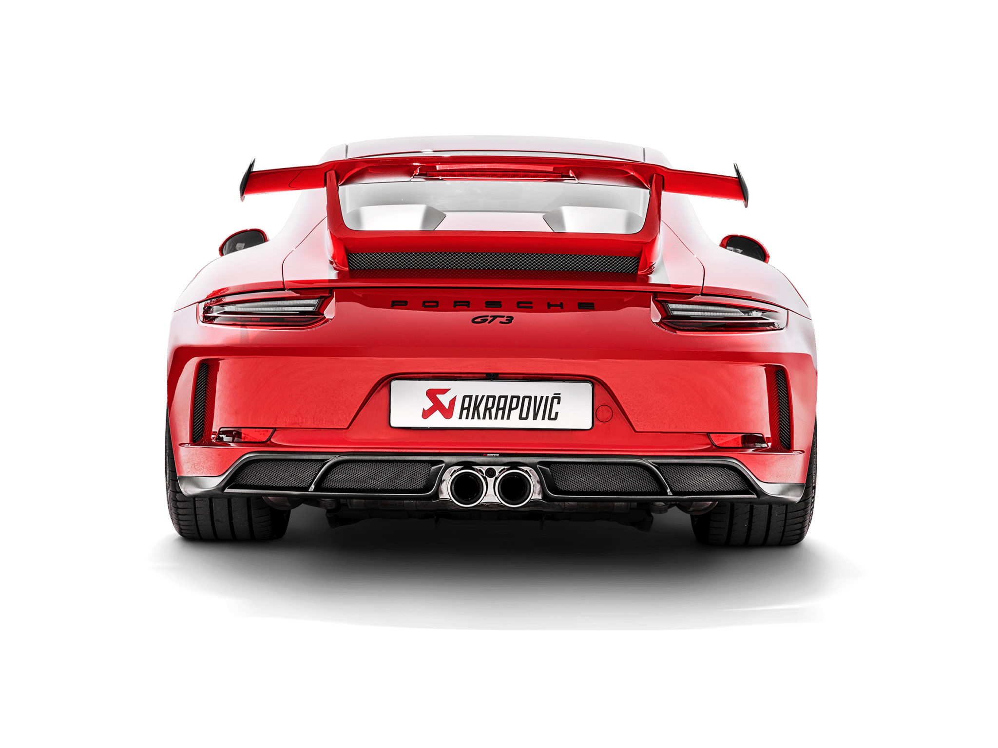 Akrapovič Diffuser Carbon Matte Porsche 911 GT3 991.2 2