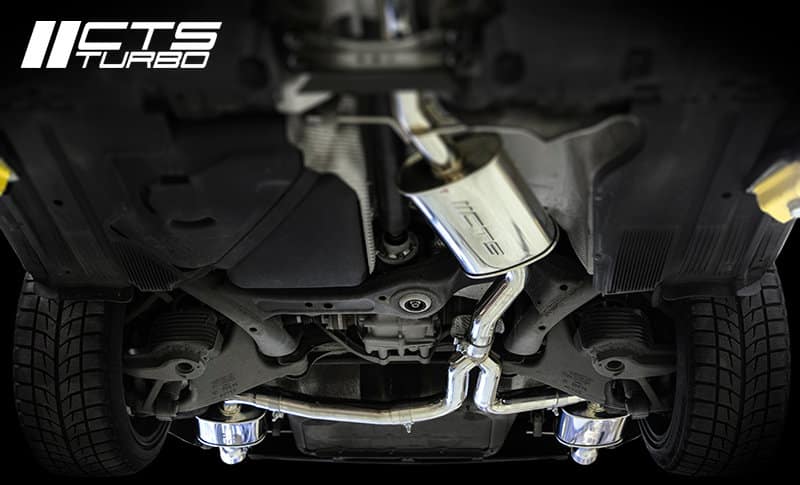 cts turbo sports exhaust audi a4 b8 2 0t sedan avant 4