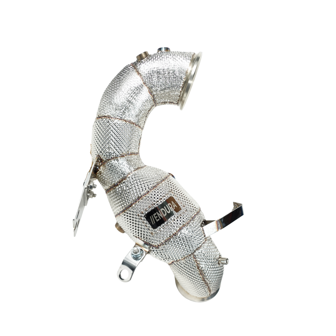 Endura Downpipe 3.5" A45 W177 CLA45 C118 AMG + Temp Sensor