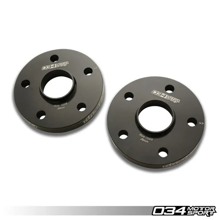034Motorsport Coppia di distanziali per ruote da 20 mm Audi e Volkswagen 01