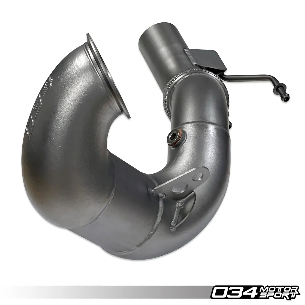 Tuyau d'échappement de course en acier inoxydable 034 Motorsport pour VW Golf R et Audi A3 08