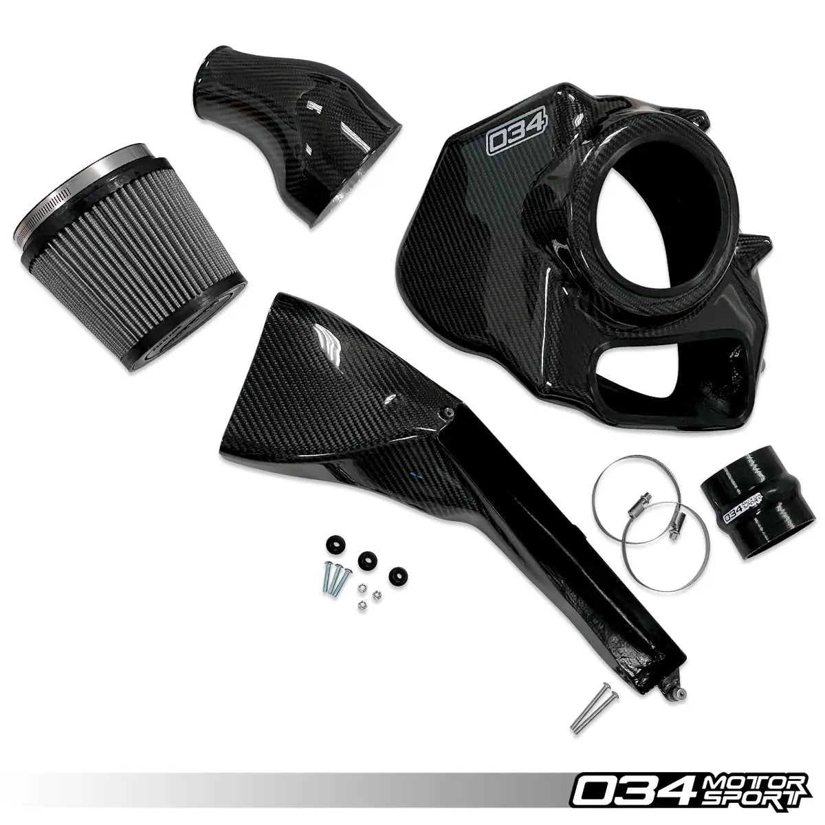 x34 carbon fiber full intake system b9 rs5 2 9 tfsi 034 108 1033 01