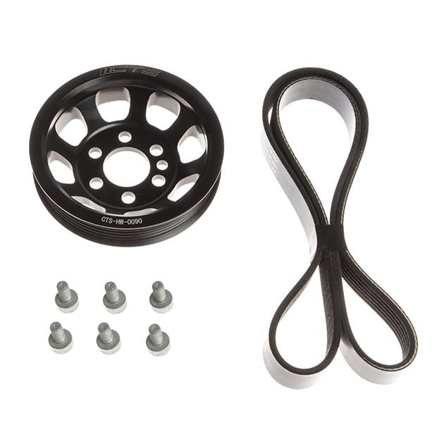 cts turbo crank pulley kit audi s3 8p vw golf 6r ea113