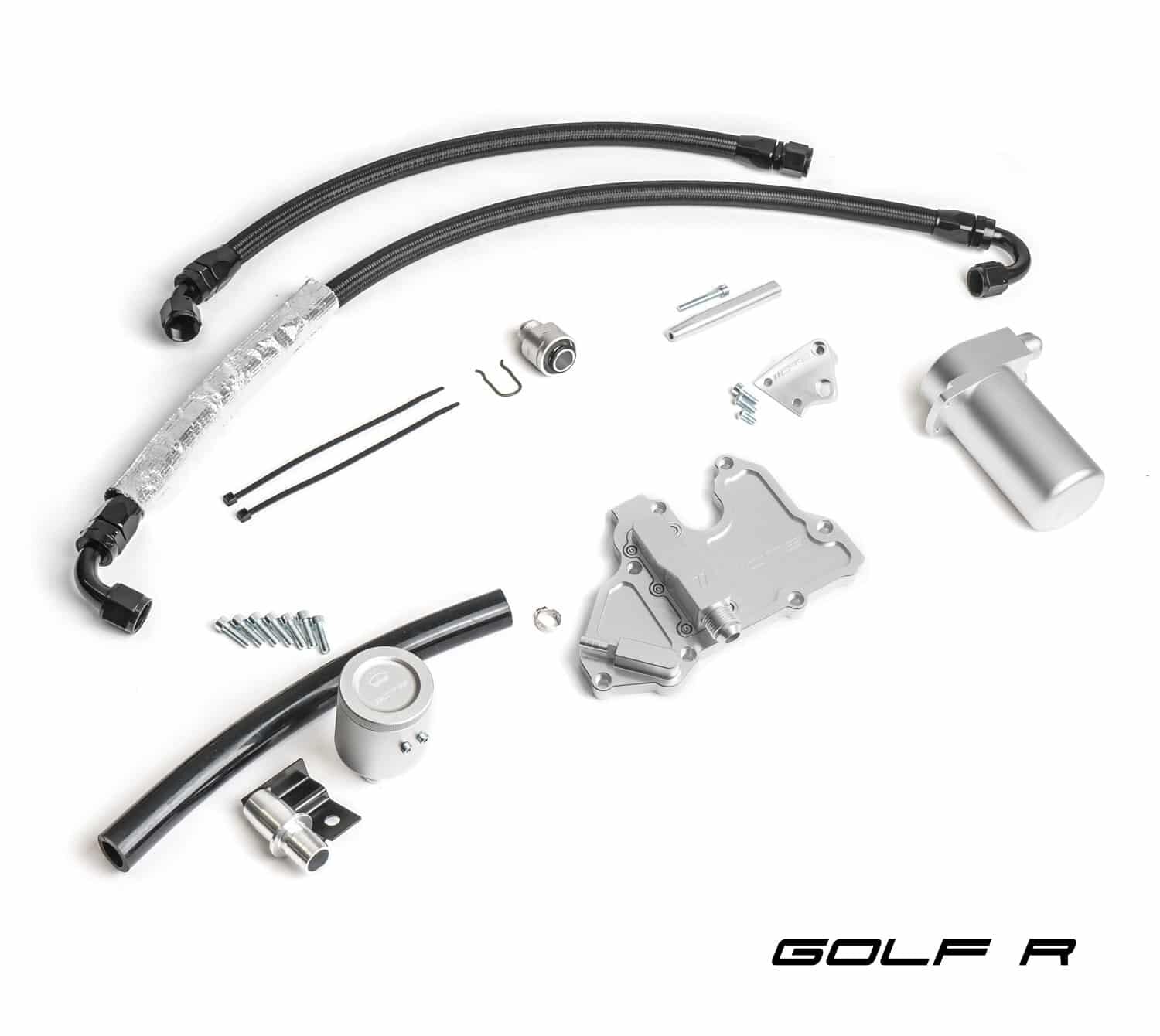 CTS Turbo Oil Drain Pan Kit VW Golf 7R 8R, Audi S3 8V
