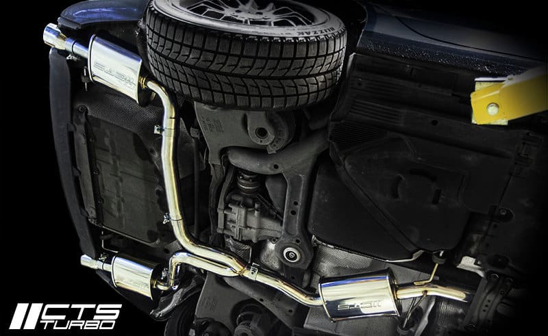 cts turbo sports exhaust audi a4 b8 2 0t sedan avant 3