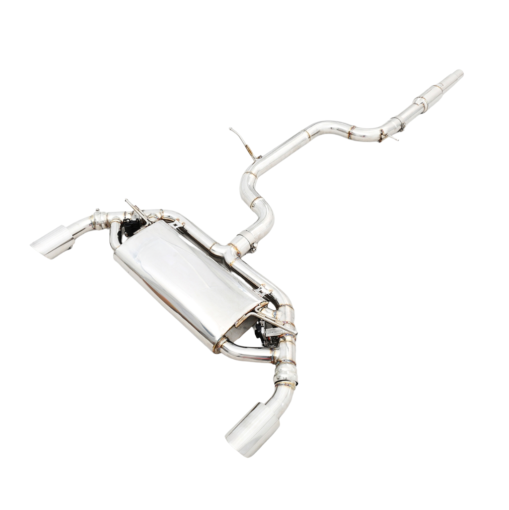 Endura Catback exhaust system Golf 8 GTI - Valves + Remote control