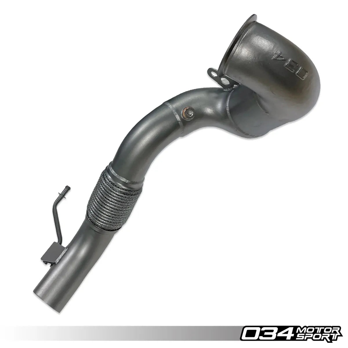 Tuyau d'échappement de course en acier inoxydable 034 Motorsport pour VW Golf R et Audi A3 07